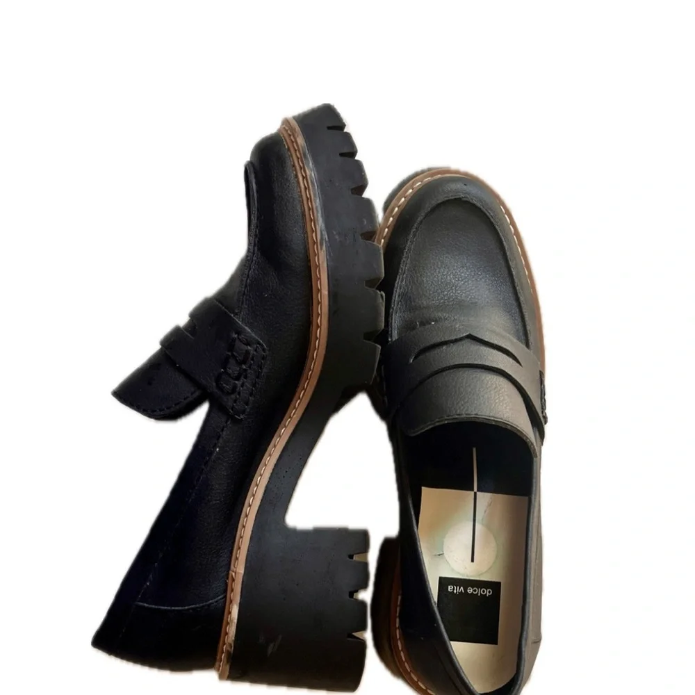 Dolce Vita Hogan chunky heel loafer - Picture 4 of 5